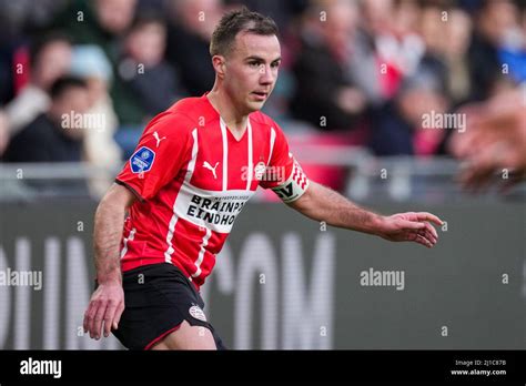Eindhoven Netherlands March 20 Mario Gotze Of Psv During The Dutch