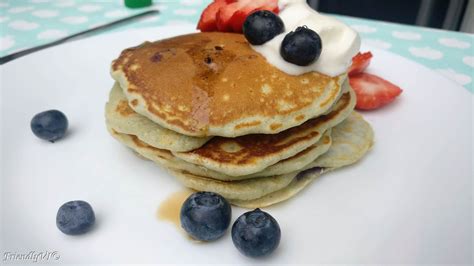 American blueberries pancakes - Thyme consuming