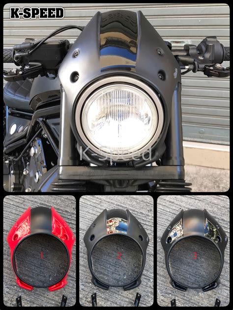 New Headlight Cover Diablo For Rebel 300and500