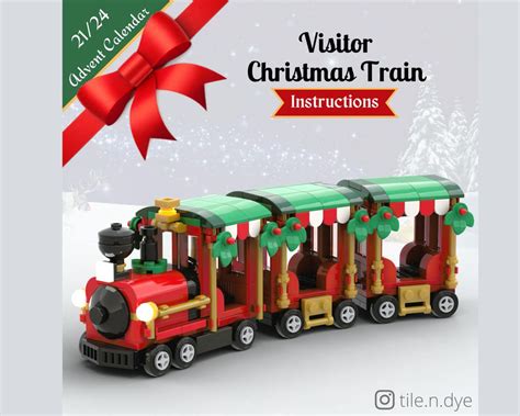 LEGO MOC Visitor Christmas Train - LEGO CHRISTMAS MOC FREE INSTRUCTIONS ...