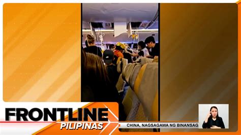 Pinoy Nasa Icu Pa Rin Matapos Masugatan Sa Severe Turbulence Ng