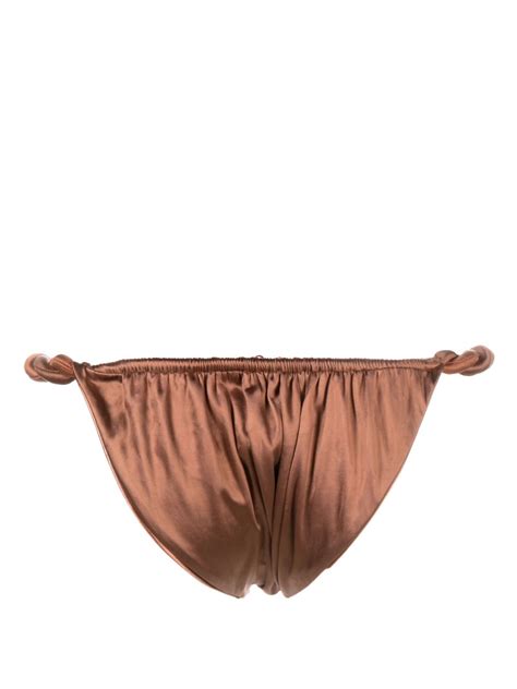 Isa Boulder Rope Detail Bikini Bottons Farfetch