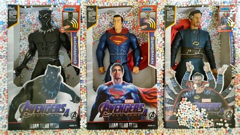 UNBOXING TEAM AVENGERS | IRONMAN SPIDERMAN CAPTAIN AMERICA SUPEEMAN