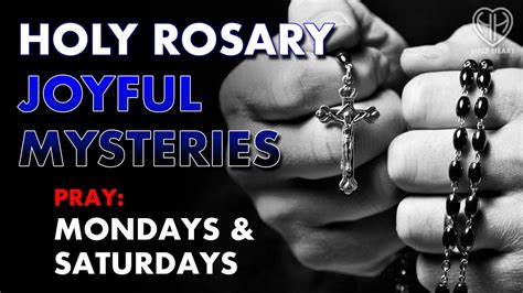 Joyful Mysteries • Holy Rosary • Pray Monday And Saturday • Virtual Half Heart Youtube