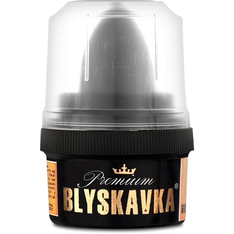 Крем-краска для кожаных изделий бесцветная Premium Blyskavka 60мл ...