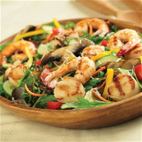 GRILLED SEAFOOD SALAD | WizardRecipes