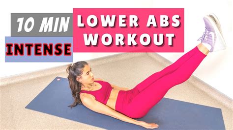 Min Intense Lower Abs Workout Burn Belly Fat At Home Youtube