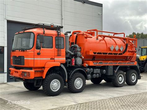 Man Sewer Vacuum Truck Sewer Jetter Truck For Sale Netherlands