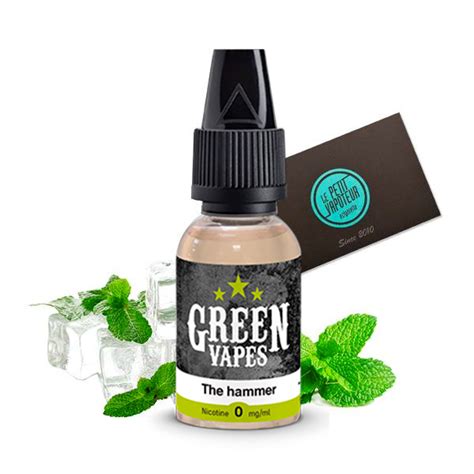 E Liquid The Hammer Green Vapes E Liquid Flavors Mint White Mint Le