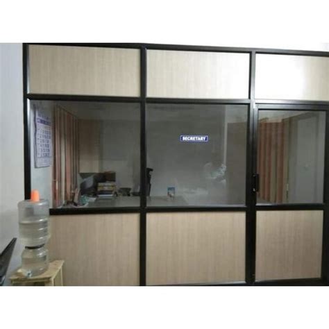 Aluminium Office Cabin Partition At Rs Square Feet Aluminium