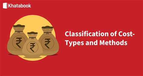 Classification Of Cost Types And Methods