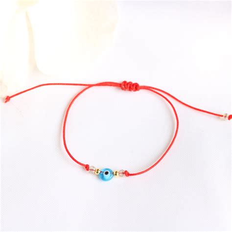 Pulsera Hilo Rojo Ojo Turco Joyas Nelly Salas