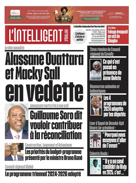 Lintelligent En Pdf Arabie Saoudite Alassane Ouattara Et Macky Sall