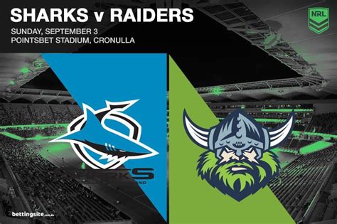 Cronulla Sharks V Canberra Raiders Nrl Tips And Best Odds 2 9 23