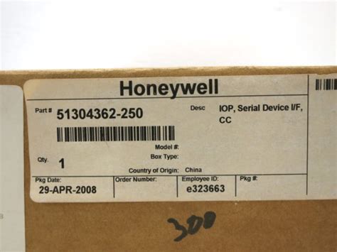 Honeywell Iop Serial Device I F Plc Module Board Interface