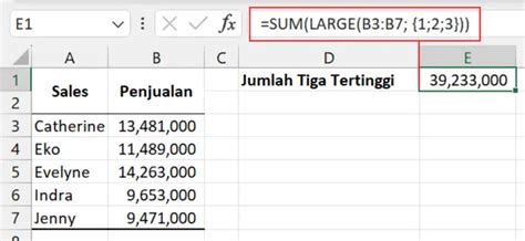 Cara Menggunakan Rumus Array Di Excel Excelandor 2025