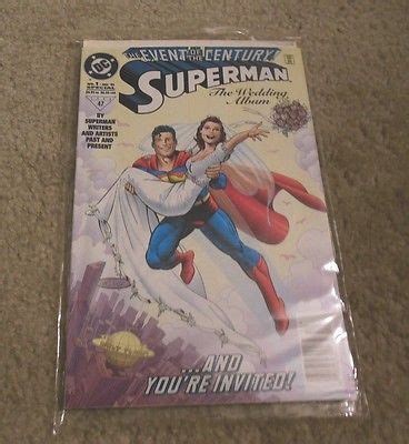 Comicsvalue Superman The Wedding Album Comic Book Rare