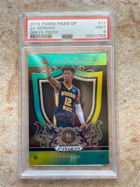 2019 Panini Prizm DP Ja Morant Green Prizm 11 PSA 9 Catawiki