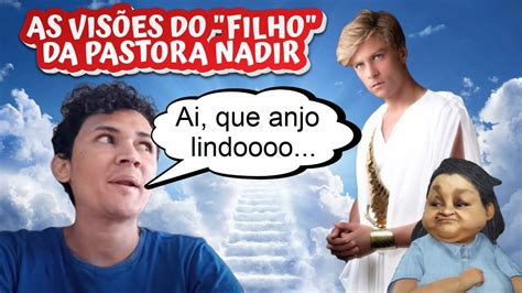 Filho da PASTORA NADIR vê ANJO e família da igreja DEUS É AMOR