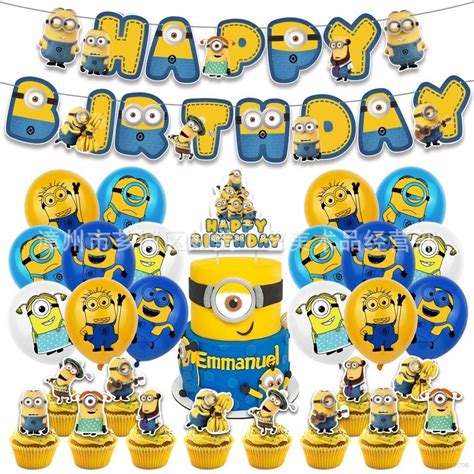 Despicable Me Cupcake Toppers