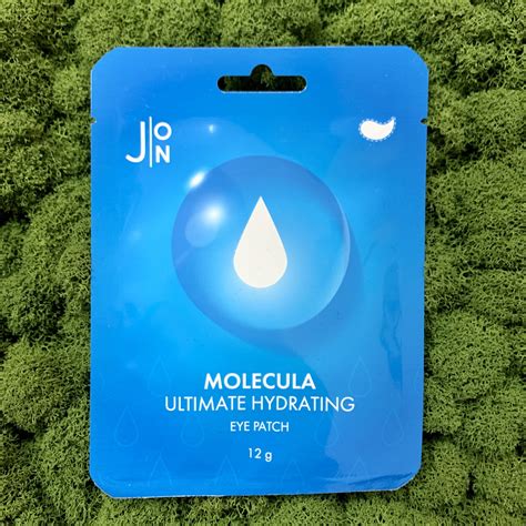 Тканевые патчи для век увлажняющие J ON Molecula Ultimate Hydrating Eye