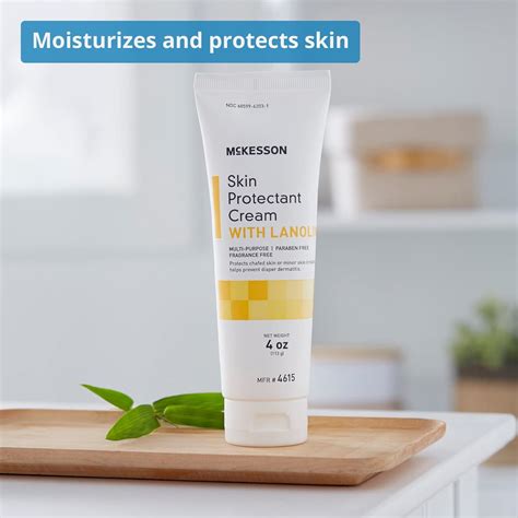 McKesson Crema Protectora Para La Piel Con Lanolina Sin Parabenos Y