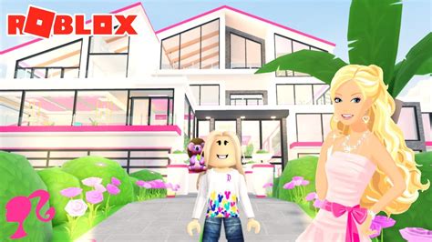 Building Barbie S Dreamhouse 👡i Roblox Barbie Dreamhouse Tycoon I Rebeccas Creations Youtube