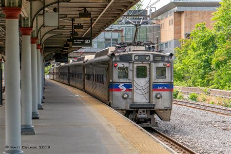 Silverliner A Septa Train Of Silverliner Iv Cars Ge 1973 Flickr