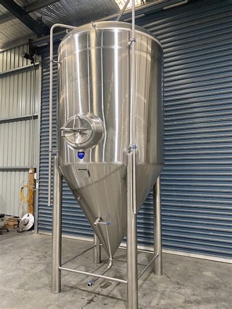 4000lt Conical Fermenter New Single Skin Brew Tank Barry Brown