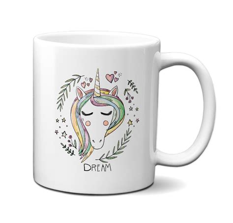 Caneca Unicórnio Dream Presente Personalizado Criativo Elo7