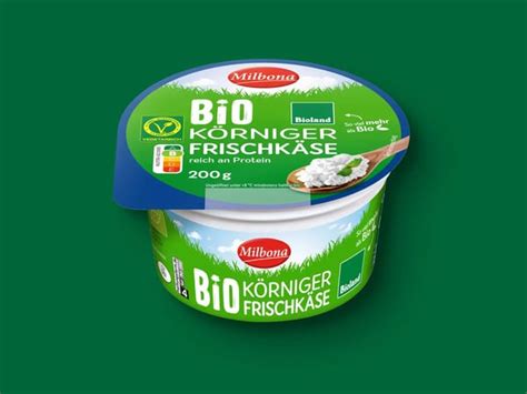 Bioland Körniger Frischkäse 200 G Von Lidl Für 089 € Ansehen