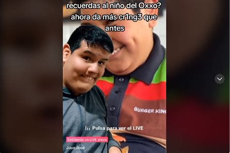 Elías El Famoso Niño Del Oxxo ¡mira Cómo Luce Ahora