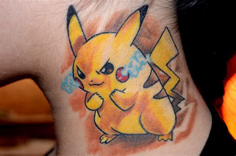 My Pikachu Tattoo by Taji-Chan on DeviantArt