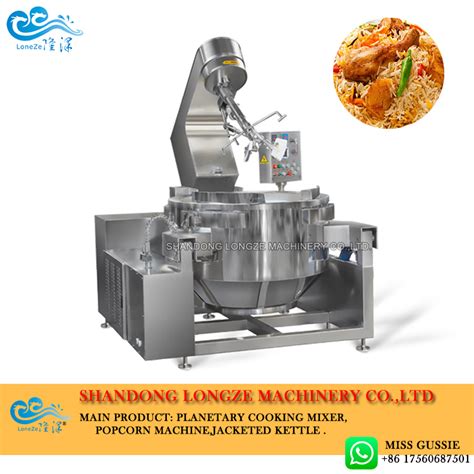 Automatic Cooking Mixer For Sauces - Cooking Equipment In Automatic ...