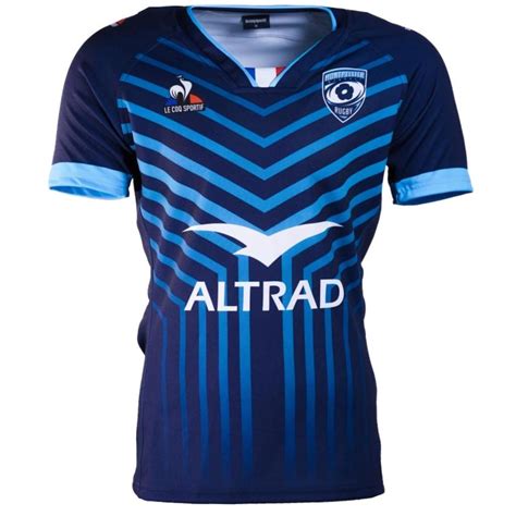 Maillot Rugby Montpellier Hérault MHR Domicile 2023 2024 Le Coq