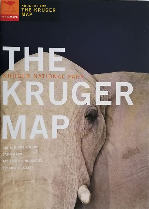 Kruger Park Map 2003 | Tourist map, Kruger national park, National parks