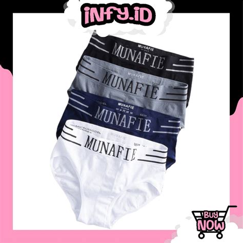 Jual INFY Celana Dalam Munafie Pria CD Underwear Men Kolor Pakaian