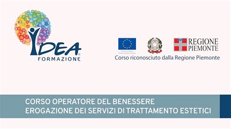 Corso Operatore Del Benessere Estetica Idea Formazione YouTube