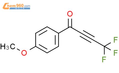 89965 73 1 2 Butyn 1 one 4 4 4 trifluoro 1 4 methoxyphenyl 化学式结构式