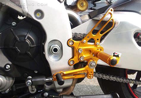 Sato Racing Rear Sets Aprilia Rsv Aprc Non Abs