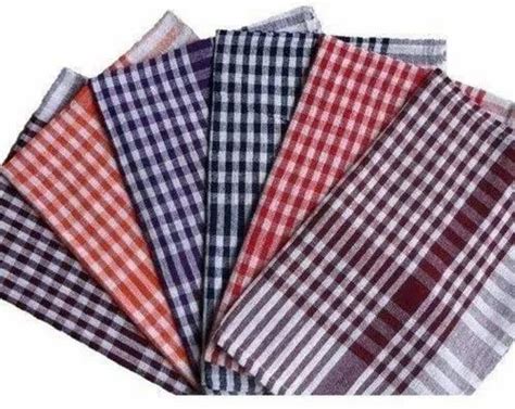 Cotton Check Kitchen Cloth Plain Solids Multicolour At Rs 100 Meter