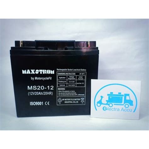 Jual Aki UPS 12v 20ah 12v20ah 12 V 20 Ah VRLA Maxotrom MF Kering