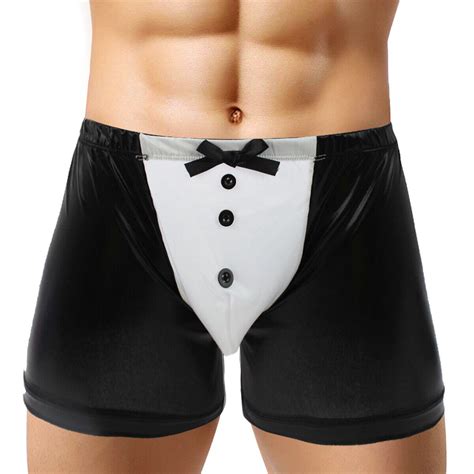Sexy Men Waiter Lingerie Set Tuxedo Thong G String Gentleman Outfit Underwear TO EBay