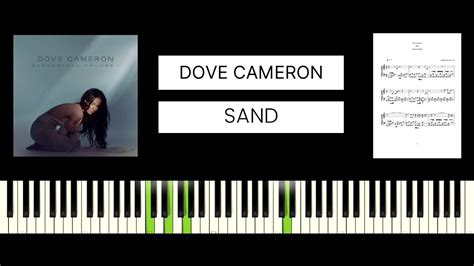 Dove Cameron Sand BEST PIANO TUTORIAL COVER YouTube