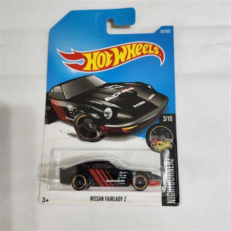 Hot Wheels Nissan Fairlady Z Nightburnerz Shopee Philippines