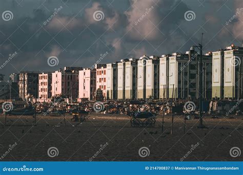 Chennai Tamil Nadu India Mar View Of The Buildings