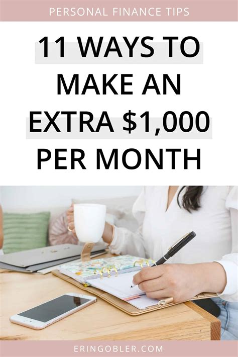 11 Ways To Make An Extra 1 000 A Month Erin Gobler