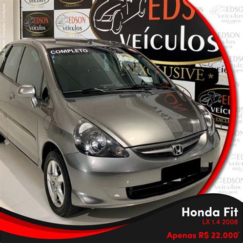 Lindo Honda Fit Completo Carro Excelente Mec Nica Forte