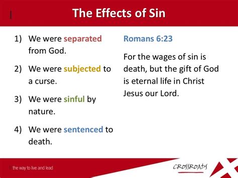 The Doctrine of Sin