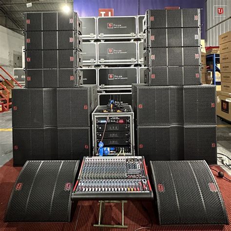 T Pro Audio Pa System Outdoor Konser Dual Line Array Sound System